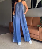 Blue Jumpsuit