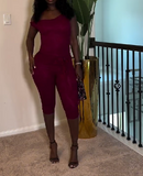 Burgundy Lace Set
