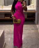 Pink Knit Dress