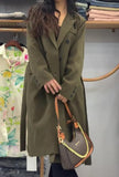 Solid Color Elegant Coat