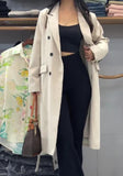 Solid Color Elegant Coat