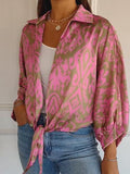 Silk Printed Shirt