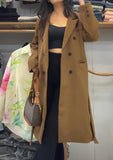 Solid Color Elegant Coat