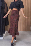 Comfortable Printed Half Skirt